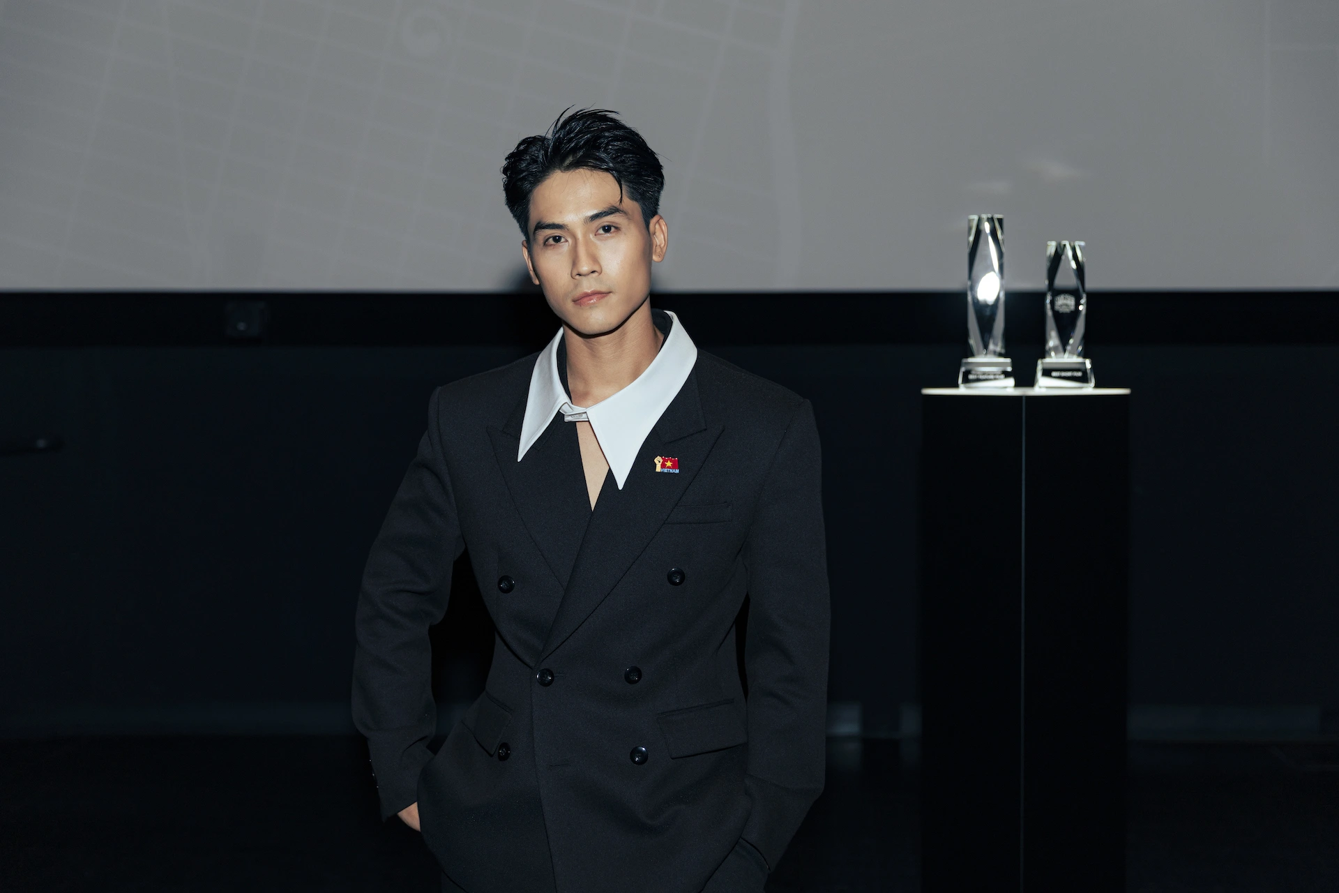 Gia Huy hạnh phúc khi tác phẩm mình đóng chính được giới thiệu ở quốc tế