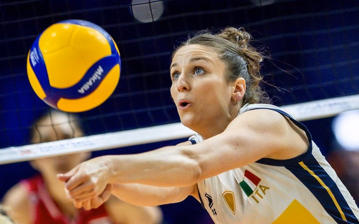 Italia vươn lên thống trị bóng chuyền nữ thế giới với chiến thuật và tập thể hơn saoใหญ่ Sôi động bóng chuyền nữ - Ảnh 2.