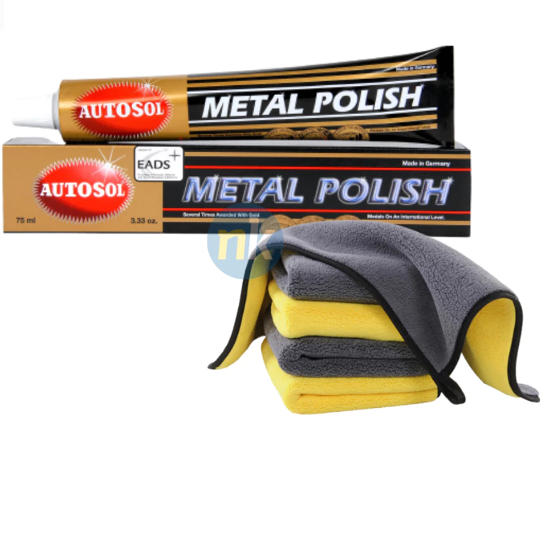 Kem đánh bóng kim loại Autosol Metal Polish có thực sự đánh bóng được viền điện thoại inox không?