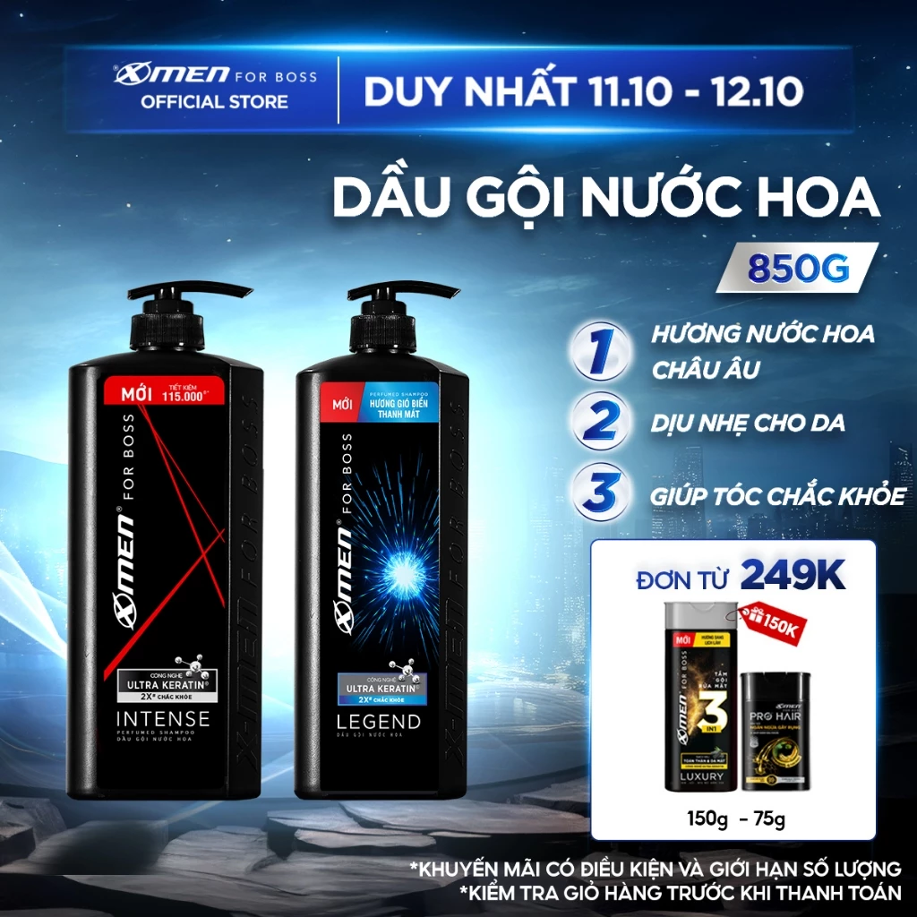 Làm thế nào để dầu gội Nam XMen For Boss không còn là lựa chọn ngẫu nhiên mà là bí quyết cho mái tóc hoàn hảo của bạn?