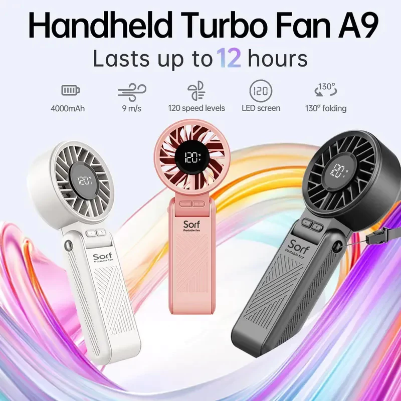 Quạt Cầm Tay Có Màn Hình LED – Bí Quyết Chống Nóng Trong Mùa Hè Và Những Điều Bạn Chưa Biết Về Công Nghệ Gấp Gọn