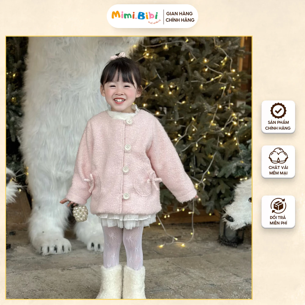 Áo Khoác Lông Cho Bé Gái – Mẹo Chọn Lông Cừu Nhân Tạo Mềm Mại Không Cứng Sau Rửa
