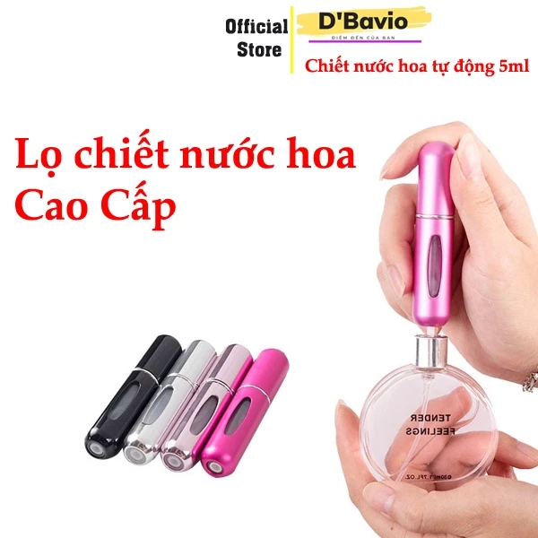 Làm thế nào để chọn ống chiết nước hoa phù hợp cho chuyến đi ngắn ngày?