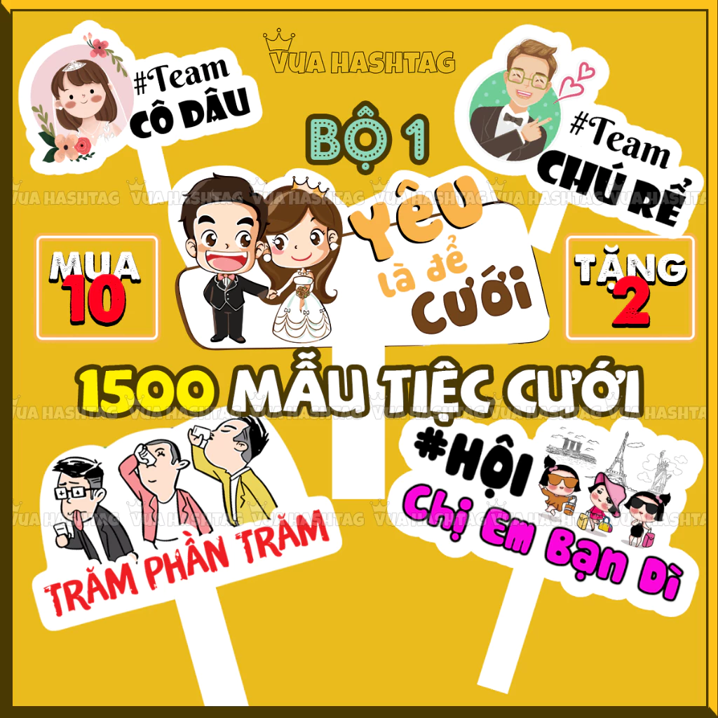 Làm thế nào để tạo ấn tượng với hashtag đám cưới độc đáo và ý nghĩa?