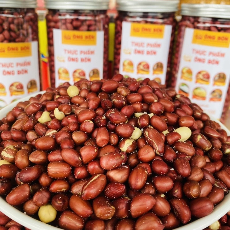 Lạc Đỏ Rang Muối – Mẹo Nhỏ Giúp Ăn Kèm Bánh Tráng Không Bị Hỏng