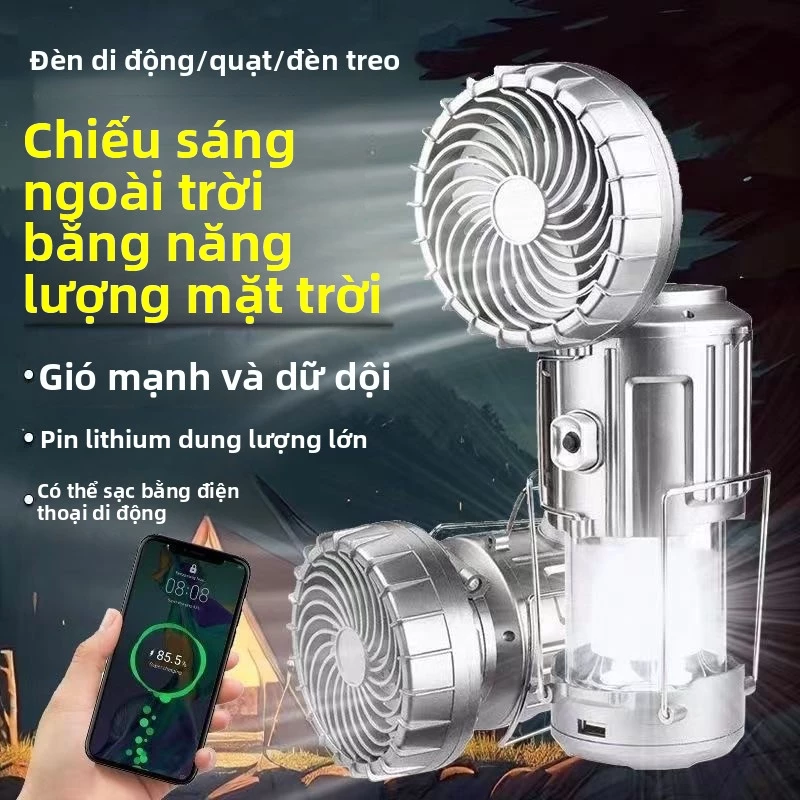 Làm thế nào để chọn quạt đèn năng lượng mặt trời cắm trại phù hợp cho chuyến đi dài ngày?