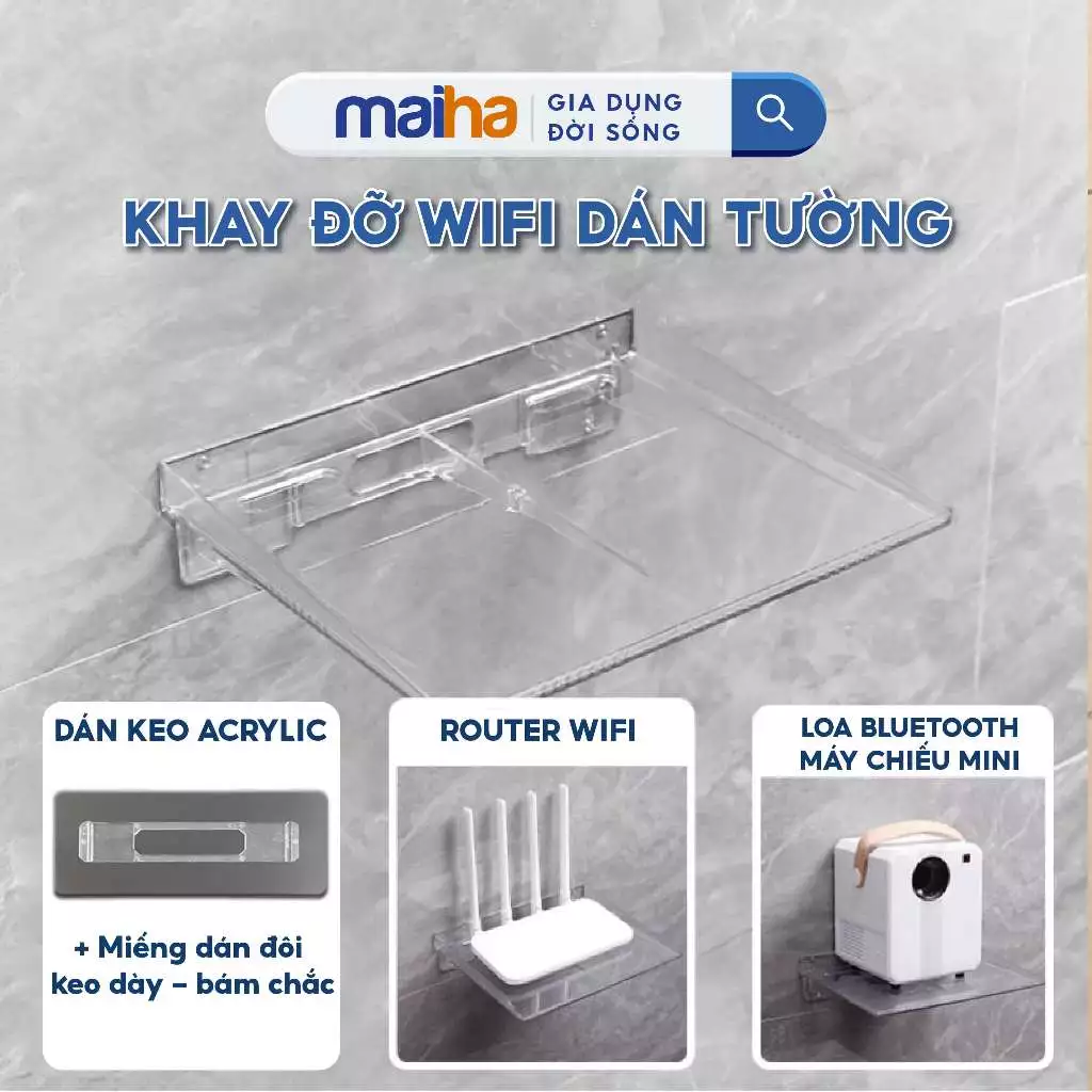 Làm thế nào để kệ wifi dán tường không làm xấu đi thẩm mỹ của không gian?