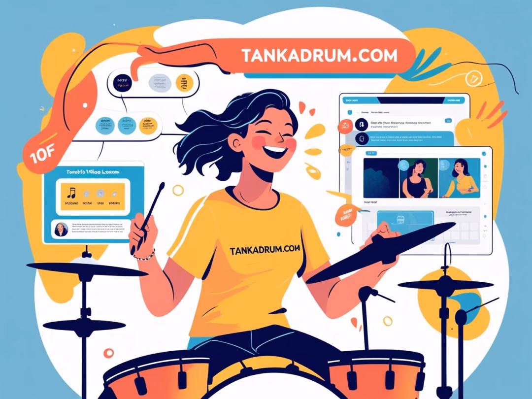 Học Trống Online Dễ Dàng với TANKADRUM.COM – Giảm 10% Khi Đăng Ký!