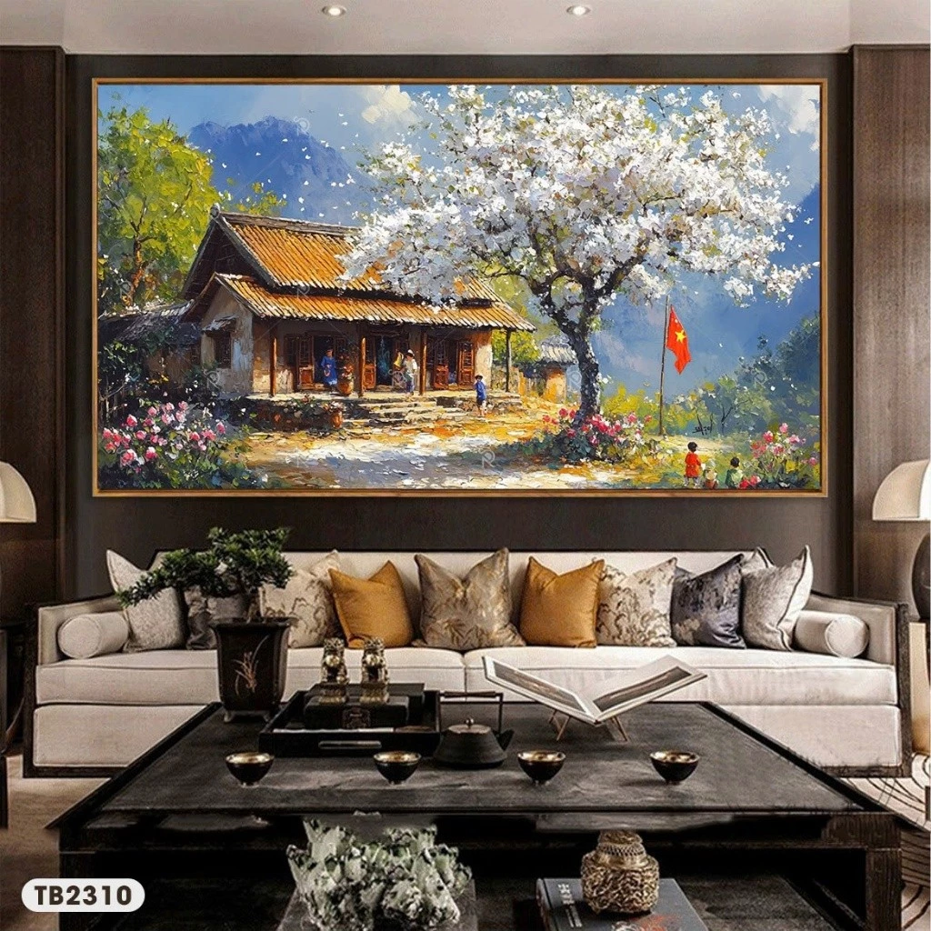 Làm Sao Để Tranh Treo Tường Phong Cảnh Tây Bắc Trở Thành Điểm Nhấn Hoàn Hảo Cho Căn Phòng Của Bạn