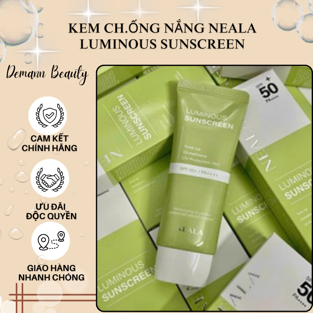 Làm thế nào để kem chống nắng thực sự hiệu quả? Tôi đã học được gì từ sai lầm khi dùng Neala Luminous Sunscreen