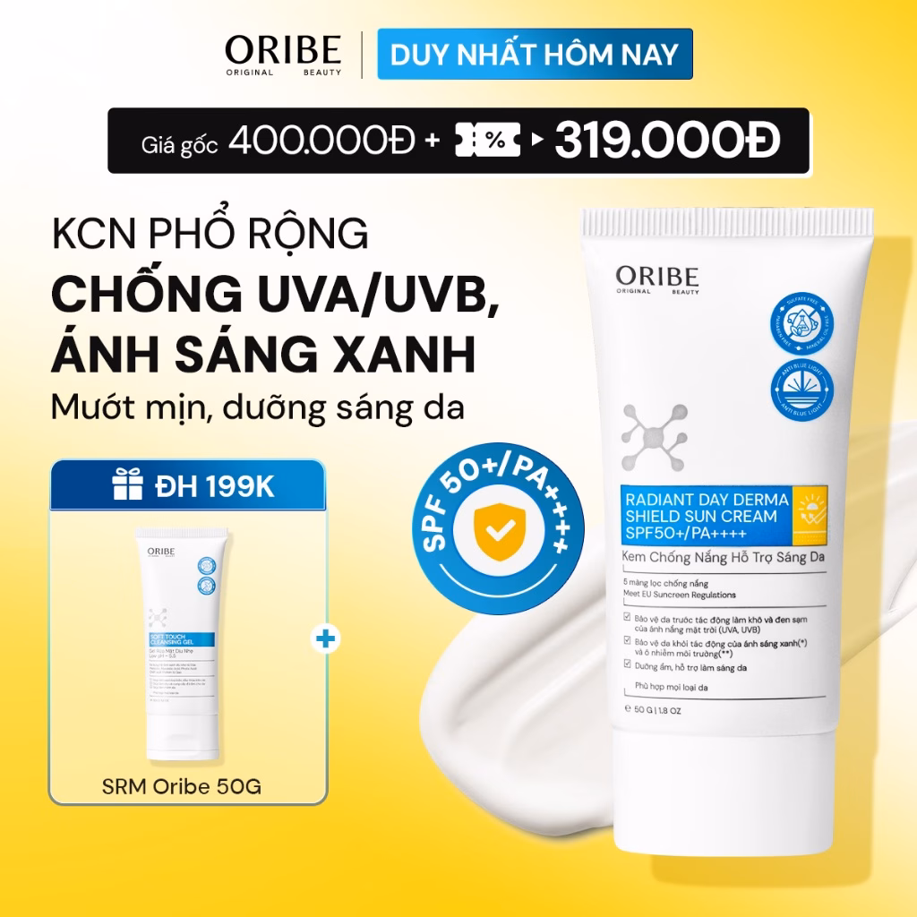 Làm thế nào kem chống nắng Oribe Radiant Derma Shield bảo vệ da khi ánh mặt trời không ngừng chiếu rọi vào ngày hè?