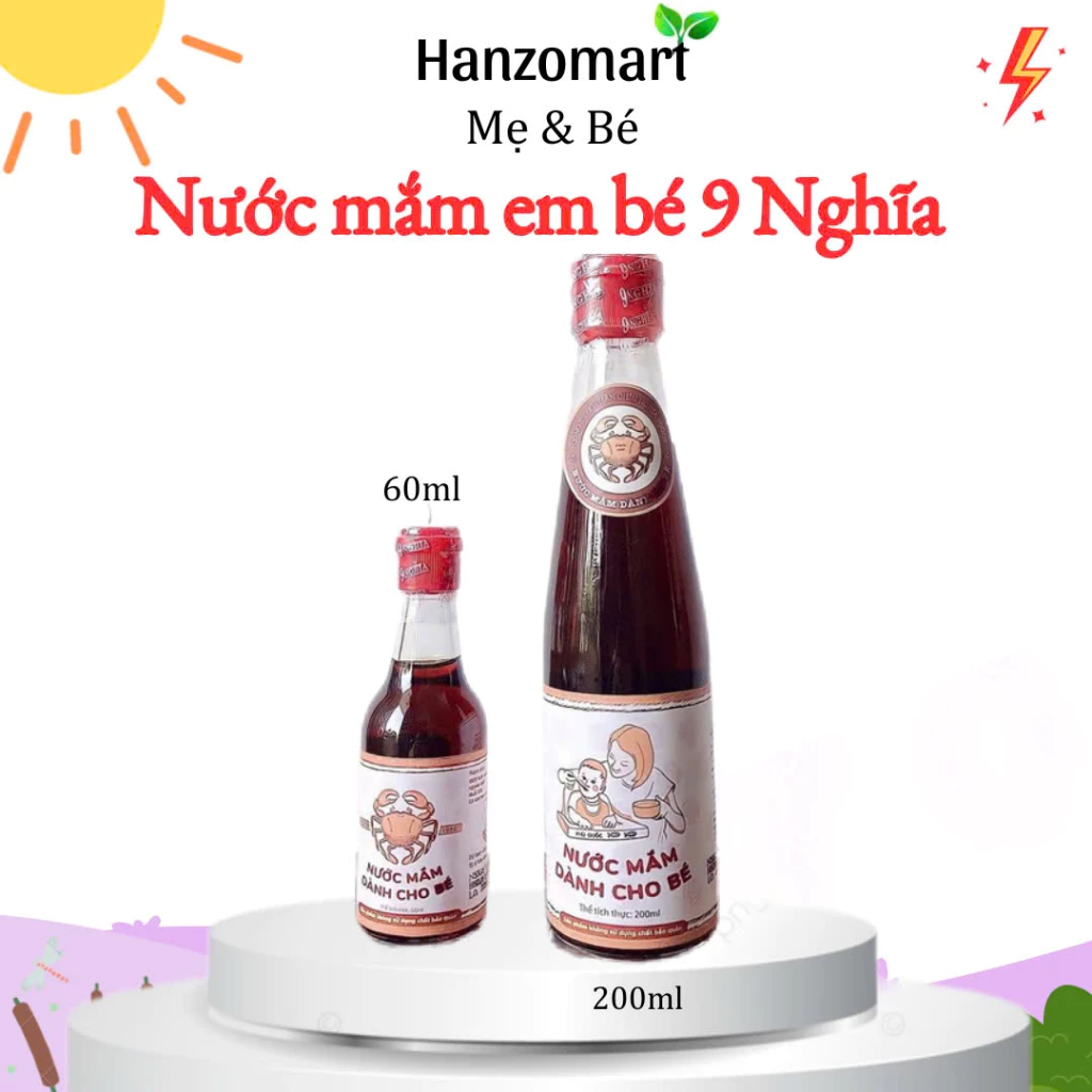 Ăn dặm an toàn với nước mắm Phú Quốc 60ml: Những điều mẹ cần biết