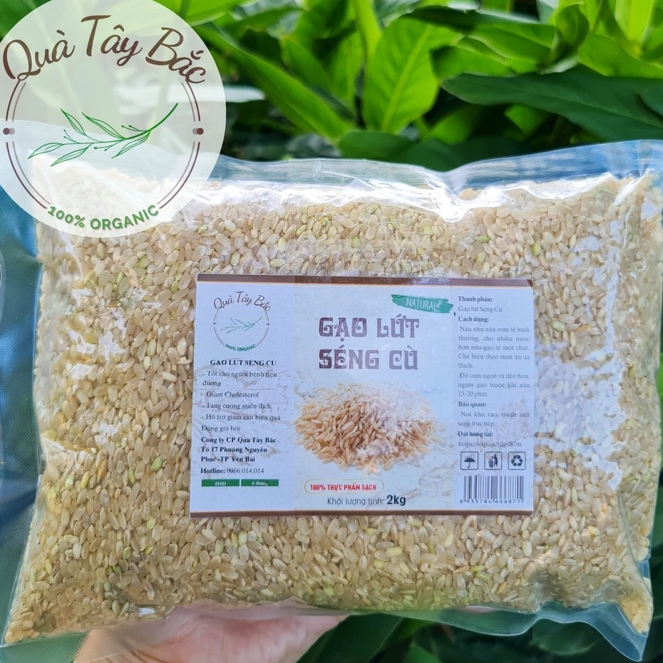 Gạo lứt séng cù hạt tròn có thực sự tốt cho sức khỏe nếu không nấu đúng cách?