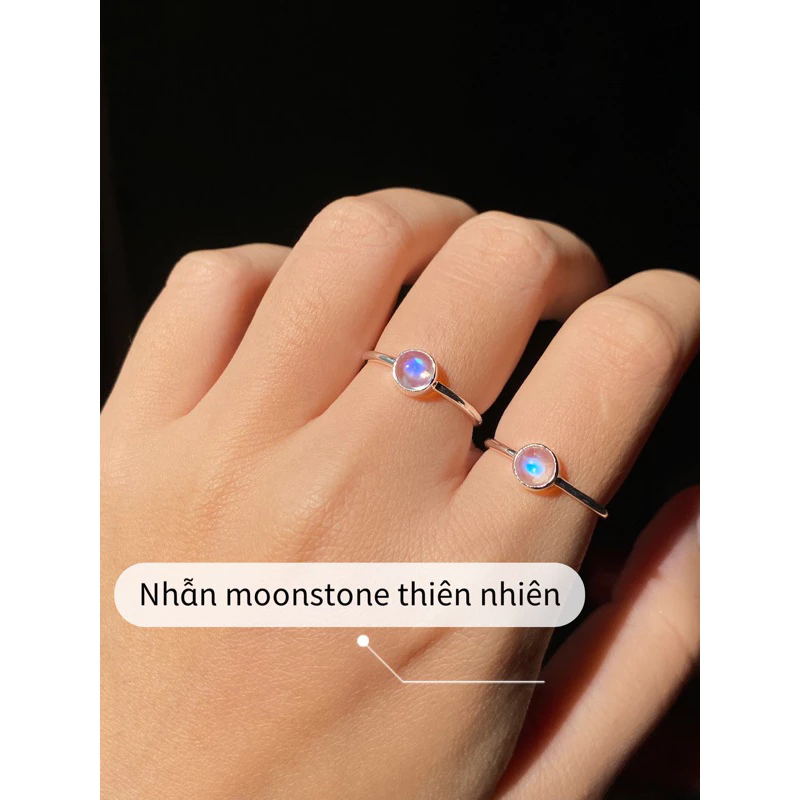 Tưởng nhẫn bạc round ánh xanh mặt trăng chỉ để làm đẹp, nhưng bạn đã bỏ qua công dụng bất ngờ này