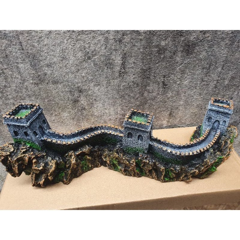 Cách bố trí mô hình trang trí bể cá vạn lý trường thành trong nhà để mang lại phong thủy tốt nhất