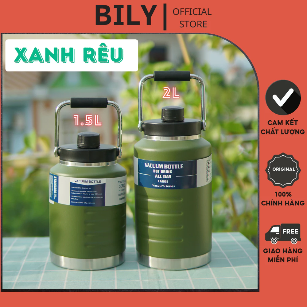 Bình Giữ Nhiệt Lớn Dung Tích 2000ml: Lừa Bị Mua Sai Size Vì Đâu?