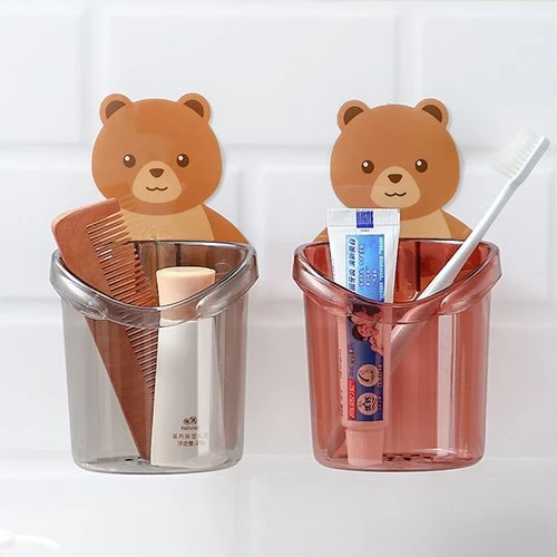 Lỡ Mua Cốc Gấu Dán Tường Cho Con, Tôi Học Được Bí Kíp Tiết Kiệm Không Gian Phòng Tắm