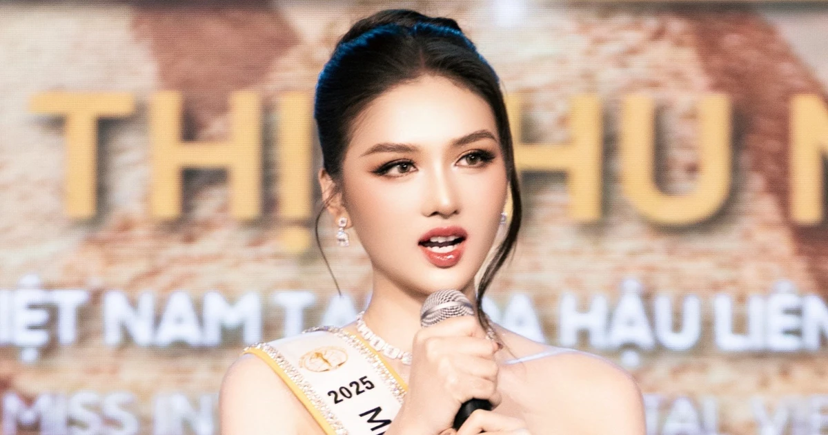 Á hậu Thu Ngân chuẩn bị chinh phục Miss Intercontinental 2025 tại Ai Cập