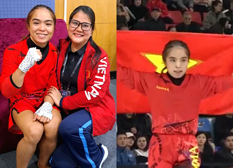 Cô giáo MMA Lò Thị Phung giành vàng châu Á trong 51 giây – Câu chuyện bất ngờ từ giáo viên mầm non