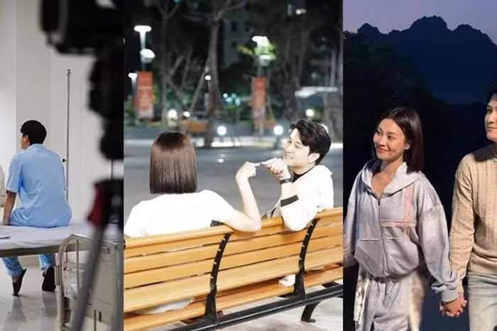 Huỳnh Anh & Quỳnh Châu “gây sốt” với ảnh hậu trường trong Cách em 1 milimet