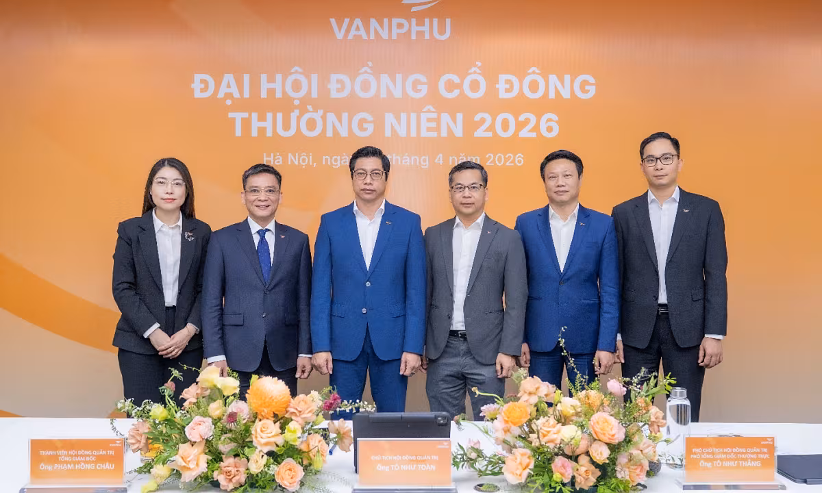 Văn Phú Invest đặt mục tiêu doanh thu kỷ lục 4.500 tỷ đồng trong năm 2026