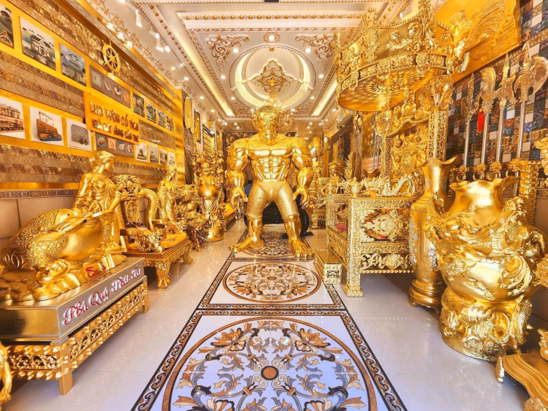 Cần Thơ xuất hiện khu du lịch dát vàng, vườn cổ tích màu tím gây bão mạng Khu du lịch độc đáo đang gây bão mạng xã hội