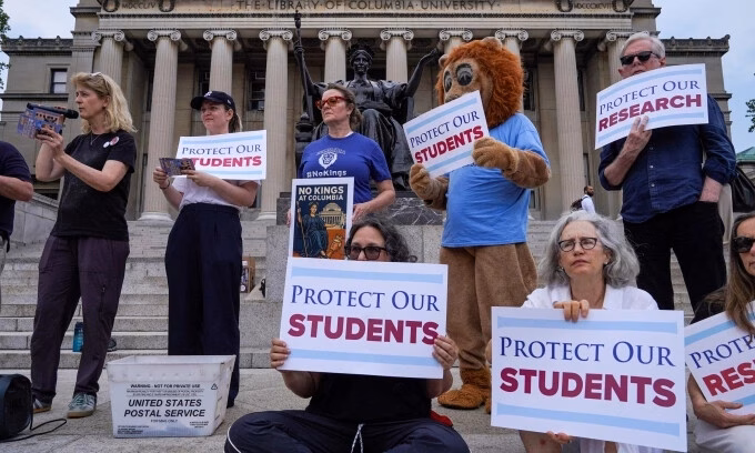 Đại học Columbia đạt thỏa thuận 220 triệu USD với chính phủ Mỹ