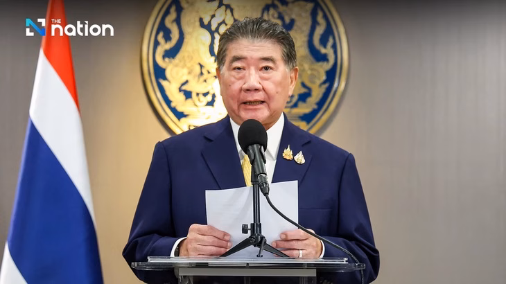 Giao tranh biên giới Thái Lan – Campuchia leo thang Quyền Thủ tướng Thái Lan Phumtham Wechayachai - Ảnh: NATION THAILAND