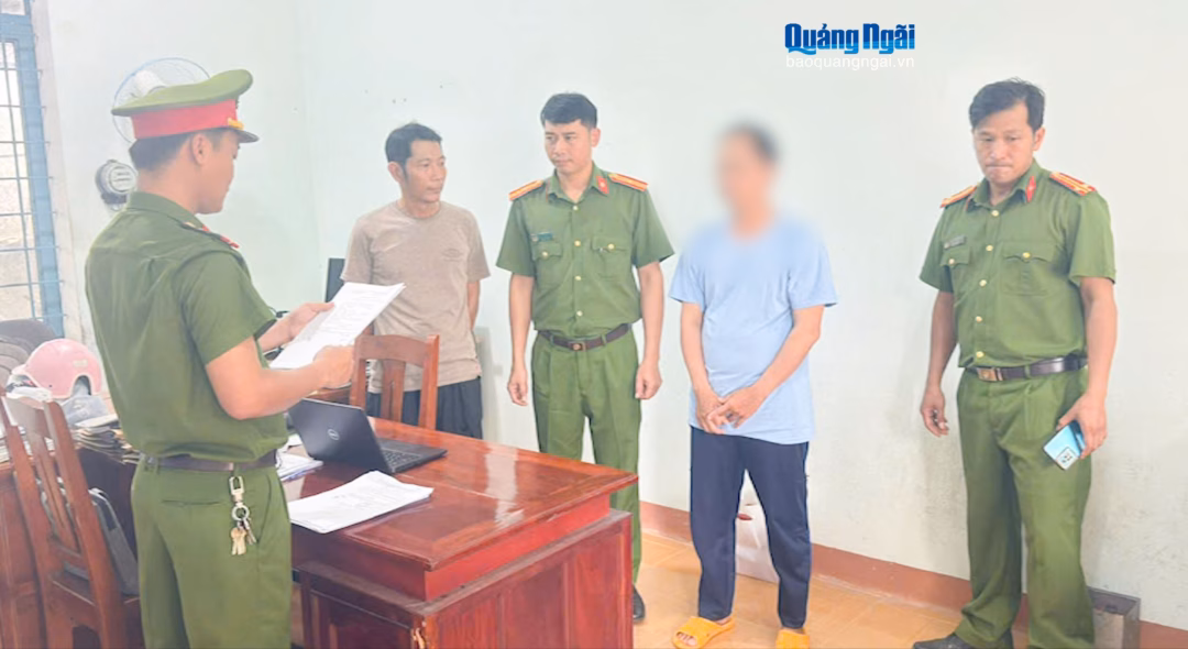 Quảng Ngãi: 2 đối tượng chuyên trộm cắp xe máy tại vùng miền núi bị bắt giữ