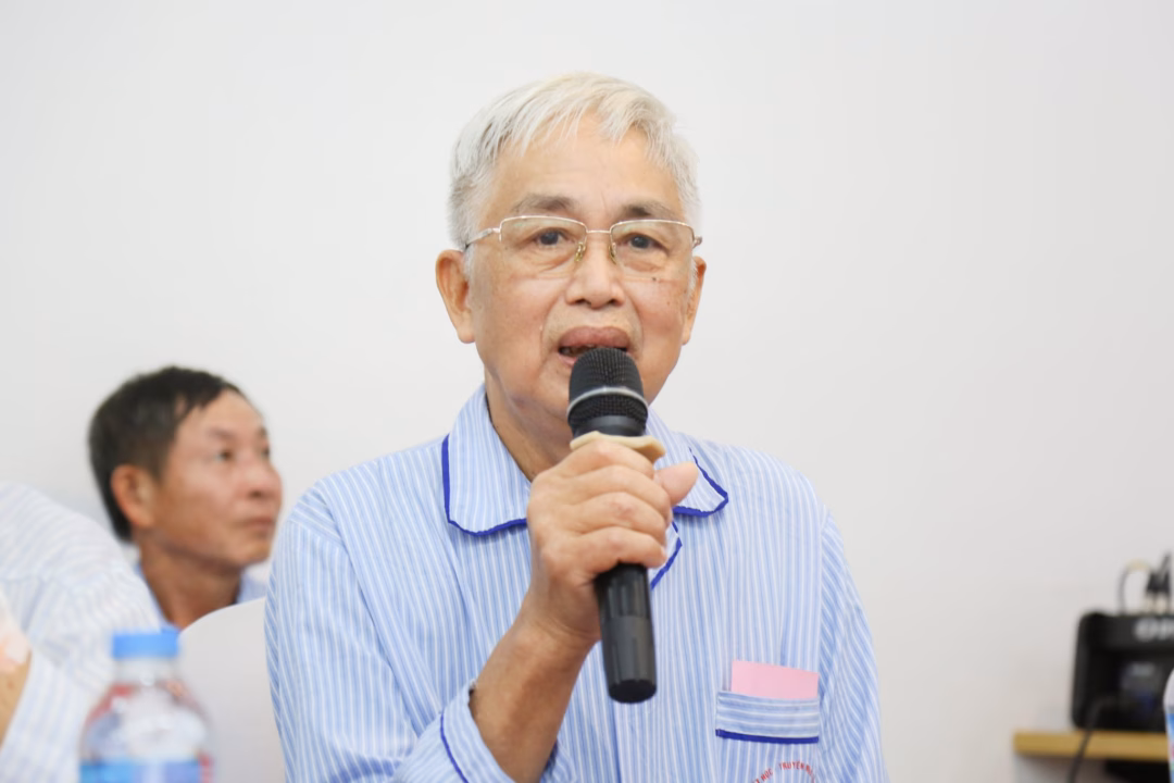 Tôi yêu Tổ quốc tôi: Chương trình truyền hình đặc biệt chào mừng 25/7 Bác Phạm Công Bằng (Khoa Điều trị hóa chất) chia sẻ về những kỷ niệm thời chiến tranh và những tâm tư, tình cảm trong quá trình điều trị