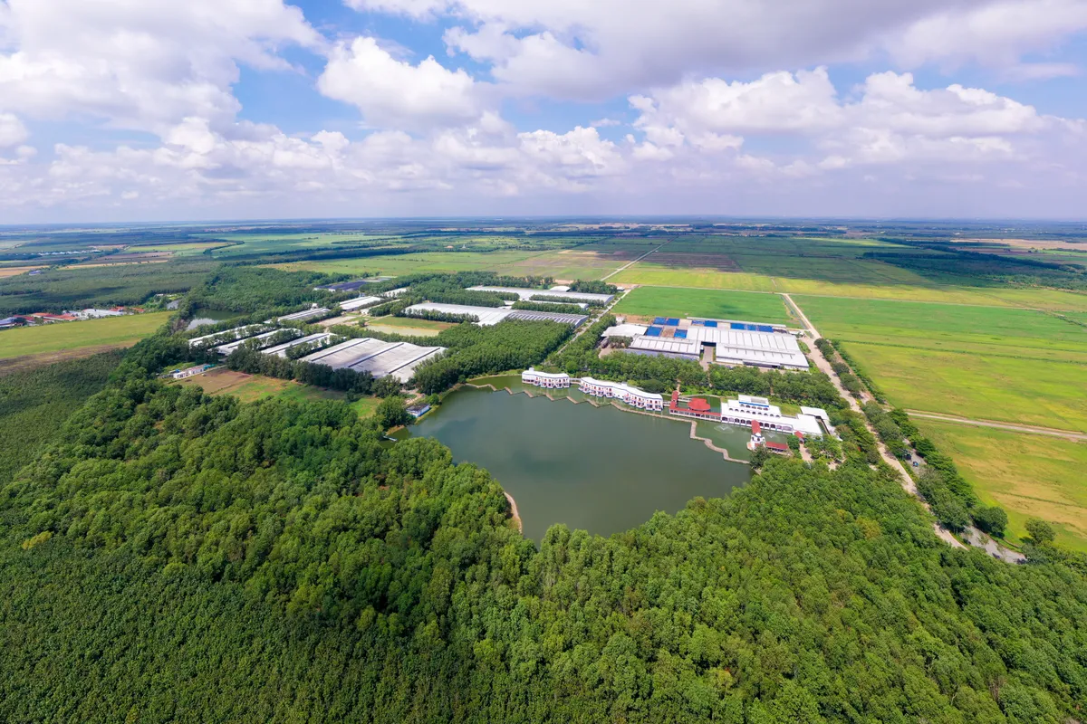 Trang trại bò sữa Vinamilk Green Farm: Mở khóa tự nhiên tạo ra giá trị bền vững Ảnh: Vi Nam