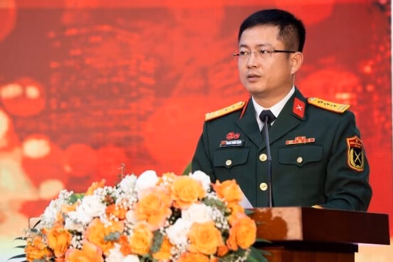 Viettel Telecom: Đặt mục tiêu trở thành công ty công nghệ hàng đầu trong giai đoạn 2025-2030 Thiếu tướng Tào Đức Thắng, Chủ tịch kiêm Tổng Giám đốc Tập đoàn dự và phát biểu chỉ đạo tại Đại hội