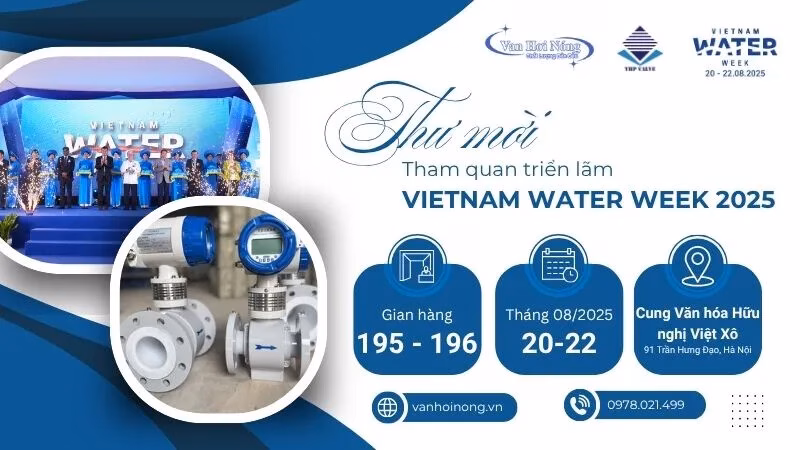 Cùng Tuấn Hưng Phát khám phá công nghệ tiên tiến tại Vietnam Water Week 2025