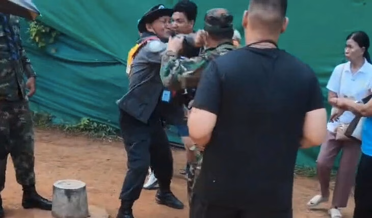 Cựu kiểm lâm Thái Lan assault một binh sĩ Campuchia ở biên giới