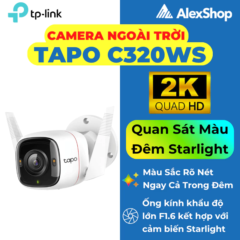 Tại sao tôi chọn camera ngoài trời TP-Link Tapo C325WB thay vì các thương hiệu khác?