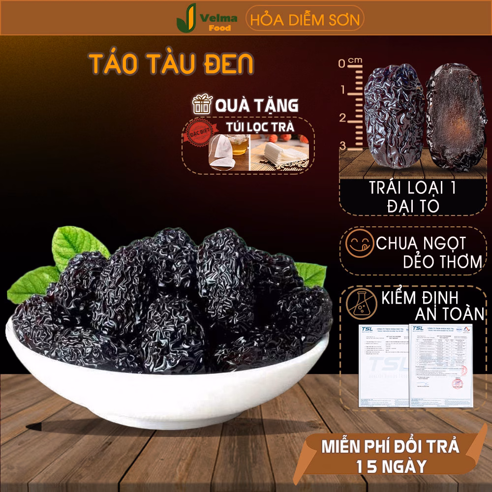 Táo đen sấy dẻo – Món ăn vặt không thể thiếu trong ngày hè, nhưng bạn đã chọn đúng cách?