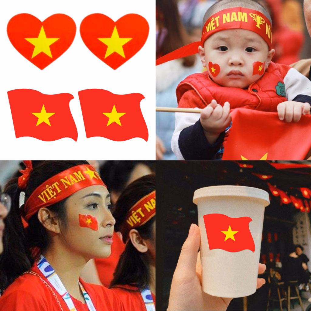 Làm thế nào để dán decal cờ đỏ sao vàng lên tường mà không bị bong tróc sau vài ngày