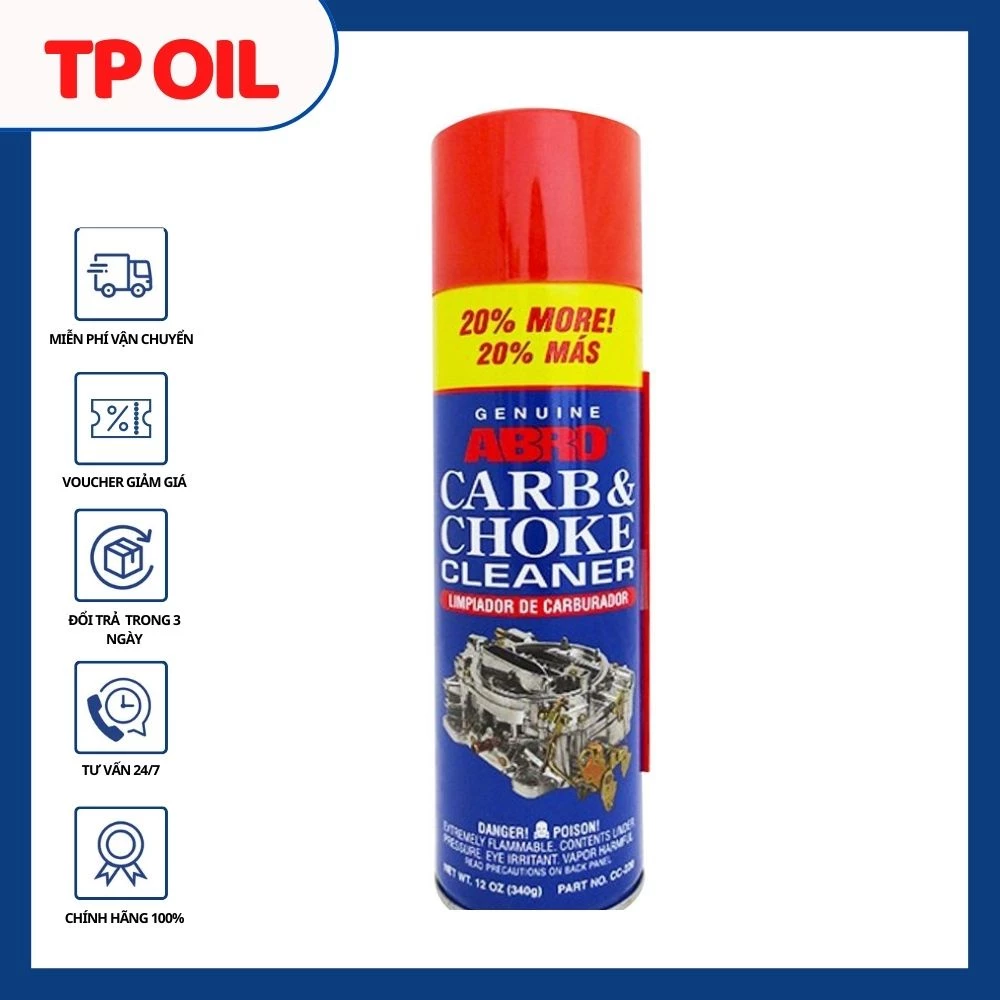 Cách sử dụng chai xịt vệ sinh bình xăng con Abro hiệu quả mà bạn không nên bỏ qua