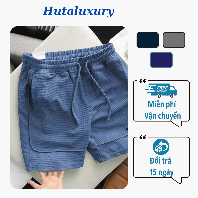 Mặc quần short nam vải cotton tổ ong nhưng vẫn bị nóng? Lỗi nằm ở cách chọn size quần lửng mà bạn chưa biết