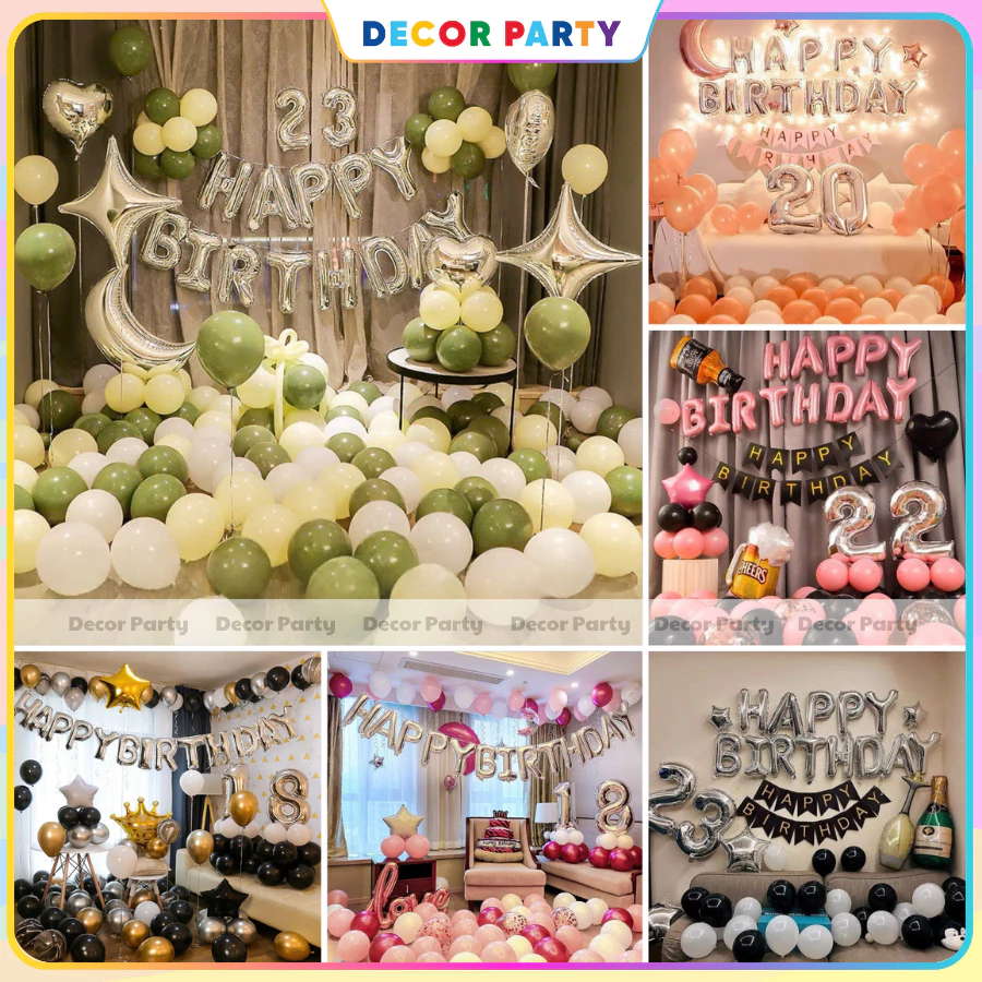 Làm thế nào để tạo không gian sinh nhật đáng nhớ cho người lớn mà không tốn kém?