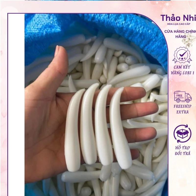 Làm thế nào để chọn Ớt nhựa trắng size to phù hợp để tạo Rồng Phụng dài 8cm cho phòng bé?