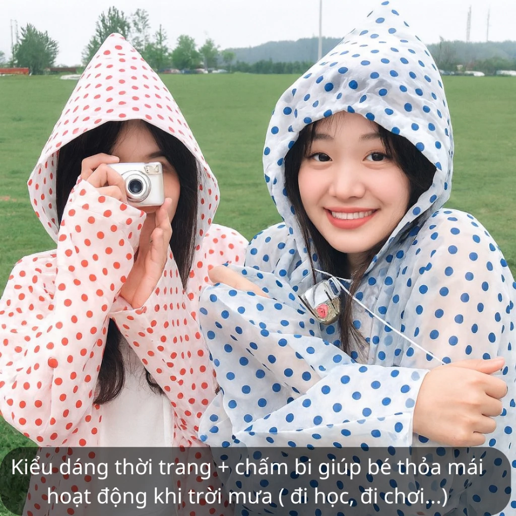 Áo mưa chấm bi có thực sự chỉ để mặc khi trời mưa? Câu chuyện đằng sau món đồ thời trang bất ngờ này