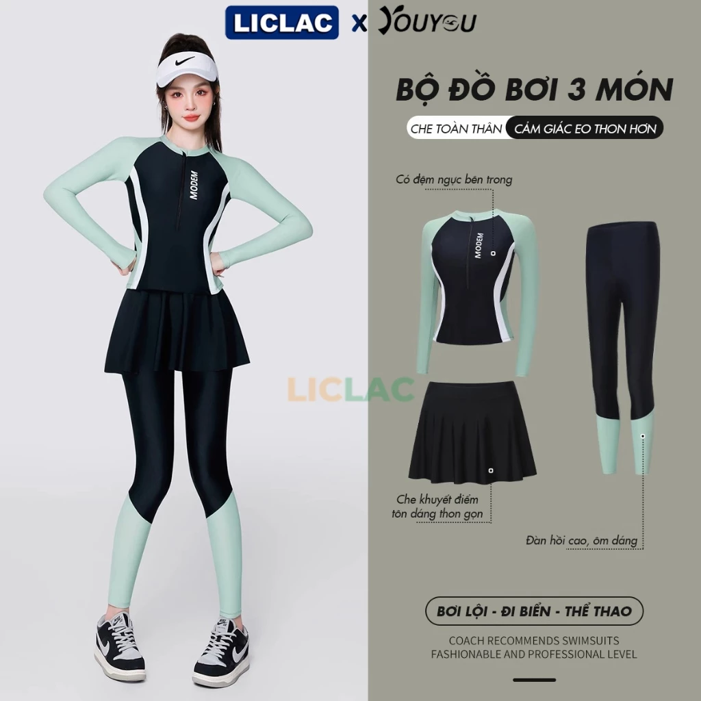 Mặc đồ bơi chống nắng như thế nào để không bị hớ hênh khi đi biển?