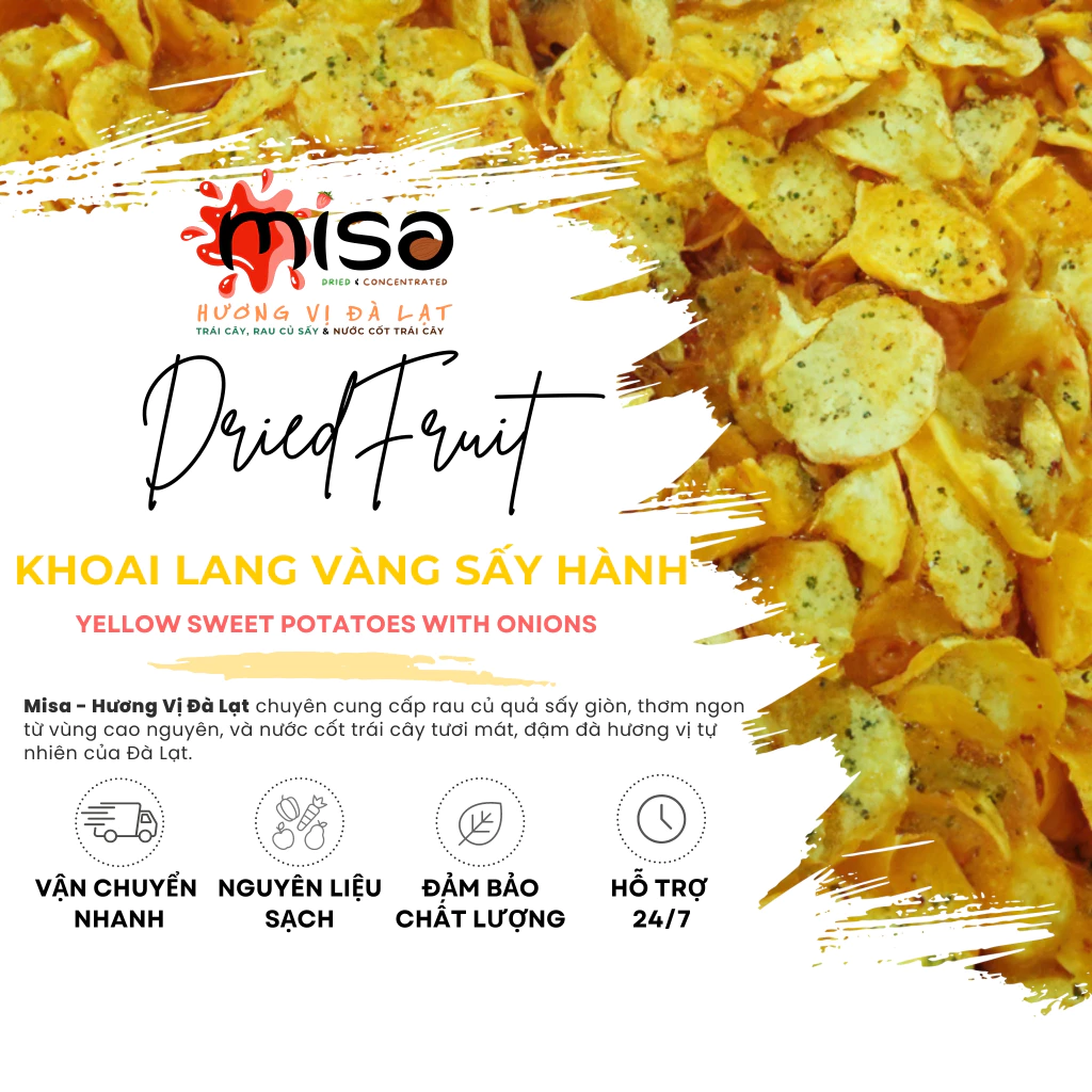 Ăn Khoai Lang Vàng Sấy Hành Có Mập Không? Lời Giải Đáp Từ Người Ăn Vặt Thường Xuyên