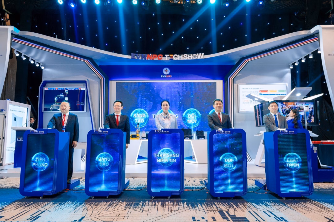 Khai mạc Triển lãm Techshow EVNNPC 2026 Khai mạc Triển lãm Techshow EVNNPC 2026