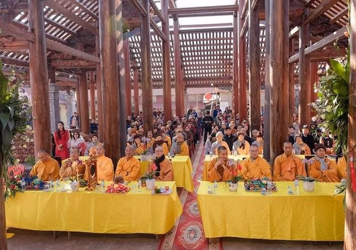 Lễ an vị long cốt chùa Hòa Liễu Lễ an vị long cốt chùa Hòa Liễu tại Hải Phòng