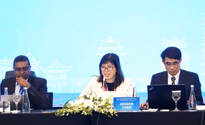 Phó vụ trưởng Trần Thanh Hà Phó vụ trưởng Trần Thanh Hà đại diện nước chủ nhà Việt Nam