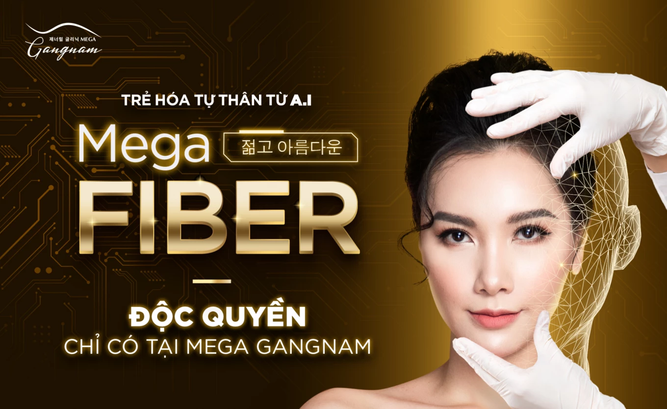 Công nghệ trẻ hóa da tự thân từ A.I- Mega Fiber.