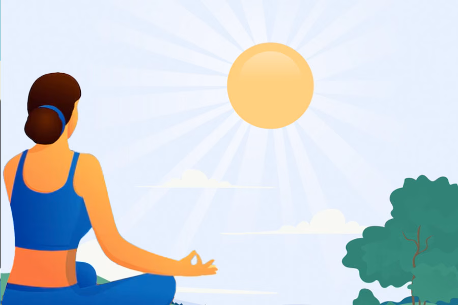 &Aacute;nh nắng mặt trời t&aacute;c động trực tiếp đến hoạt động của n&atilde;o bộ th&ocirc;ng qua hệ thống thị gi&aacute;c