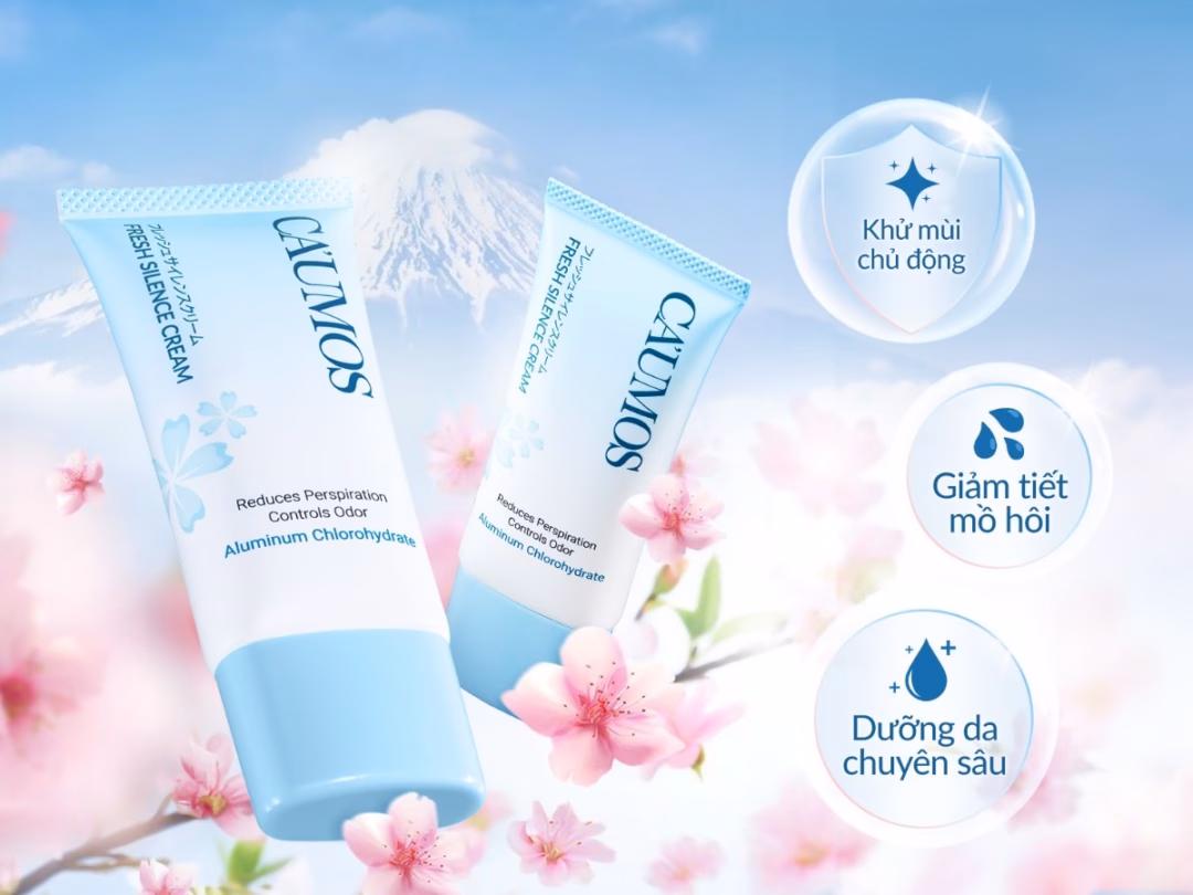 Caumos Fresh Silence &ndash; Giải ph&aacute;p 3 trong 1 cho v&ugrave;ng n&aacute;ch